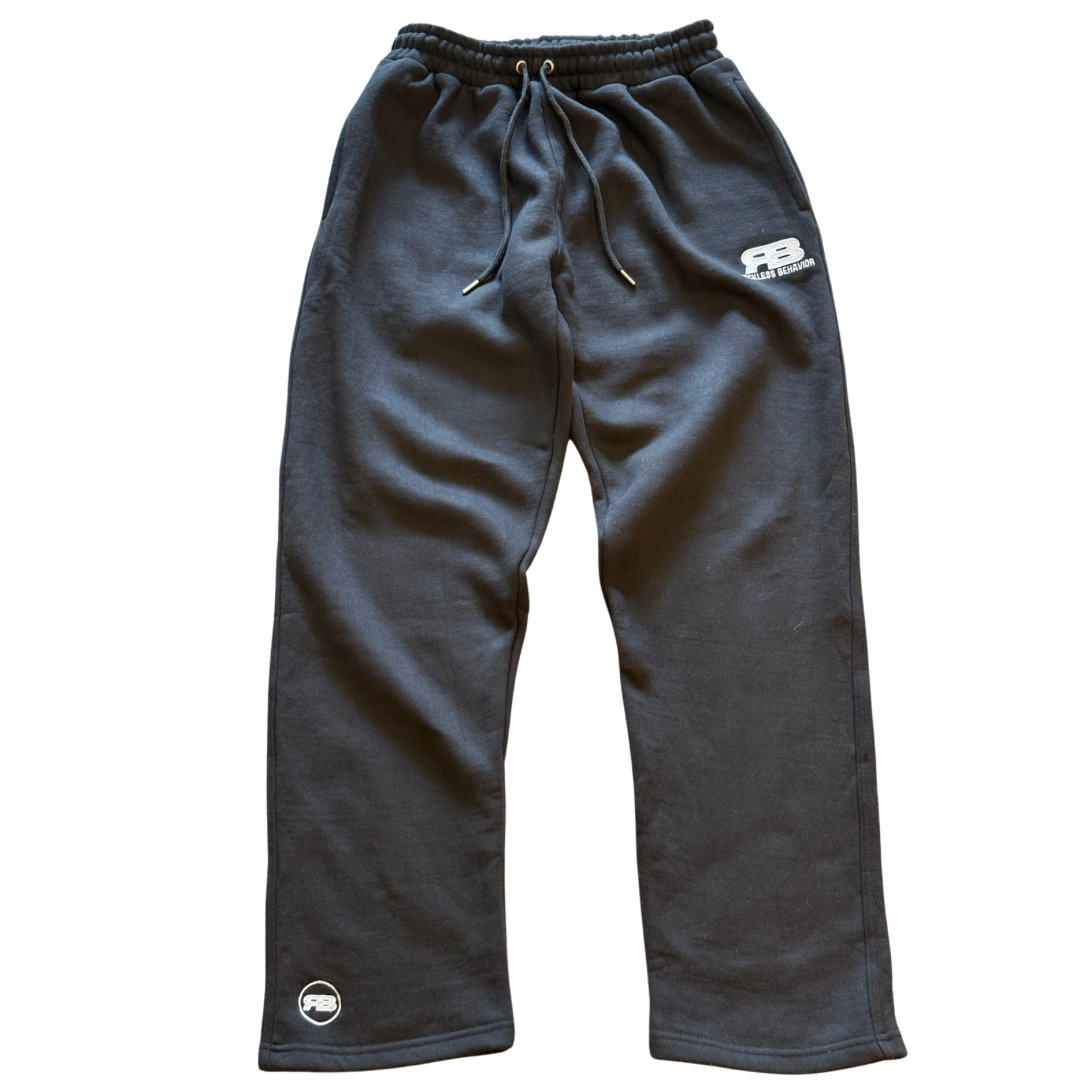 Blackberry Heat Straight-Leg Sweatpants