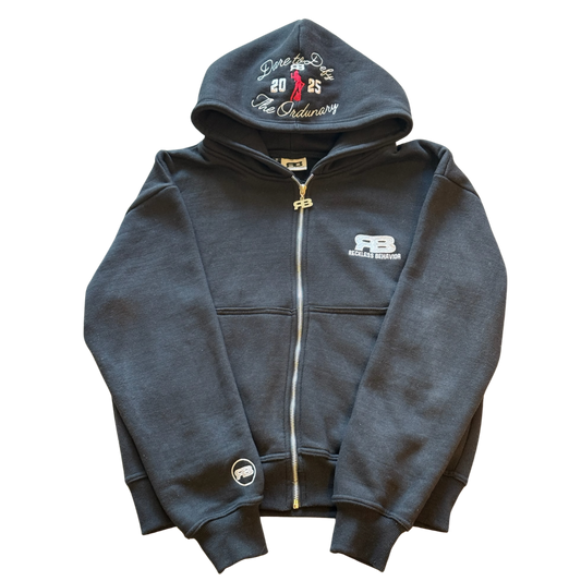 Blackberry Heat Zip-Up Hoodie