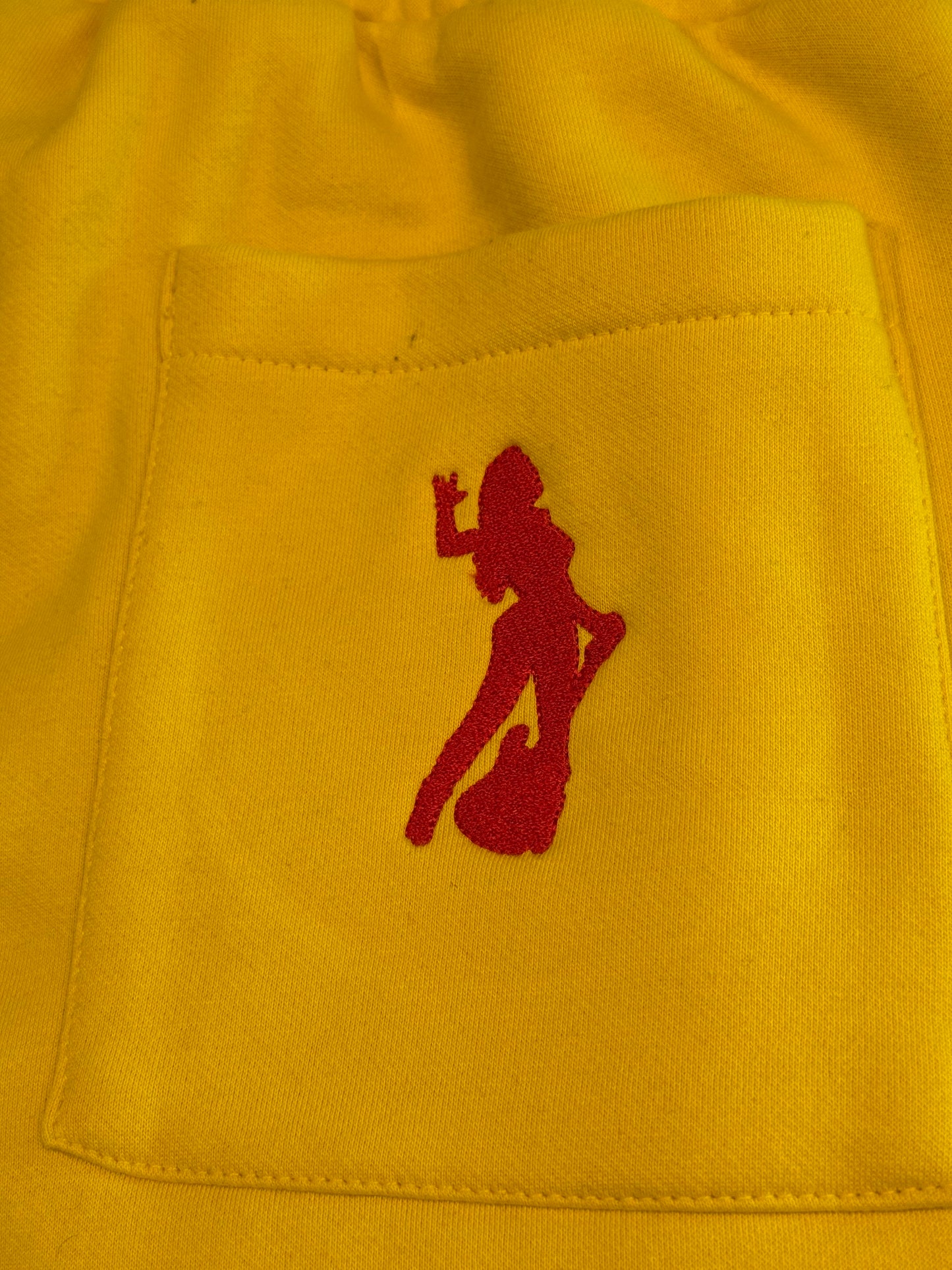 Lemon Drop Straight-Leg Sweatpants