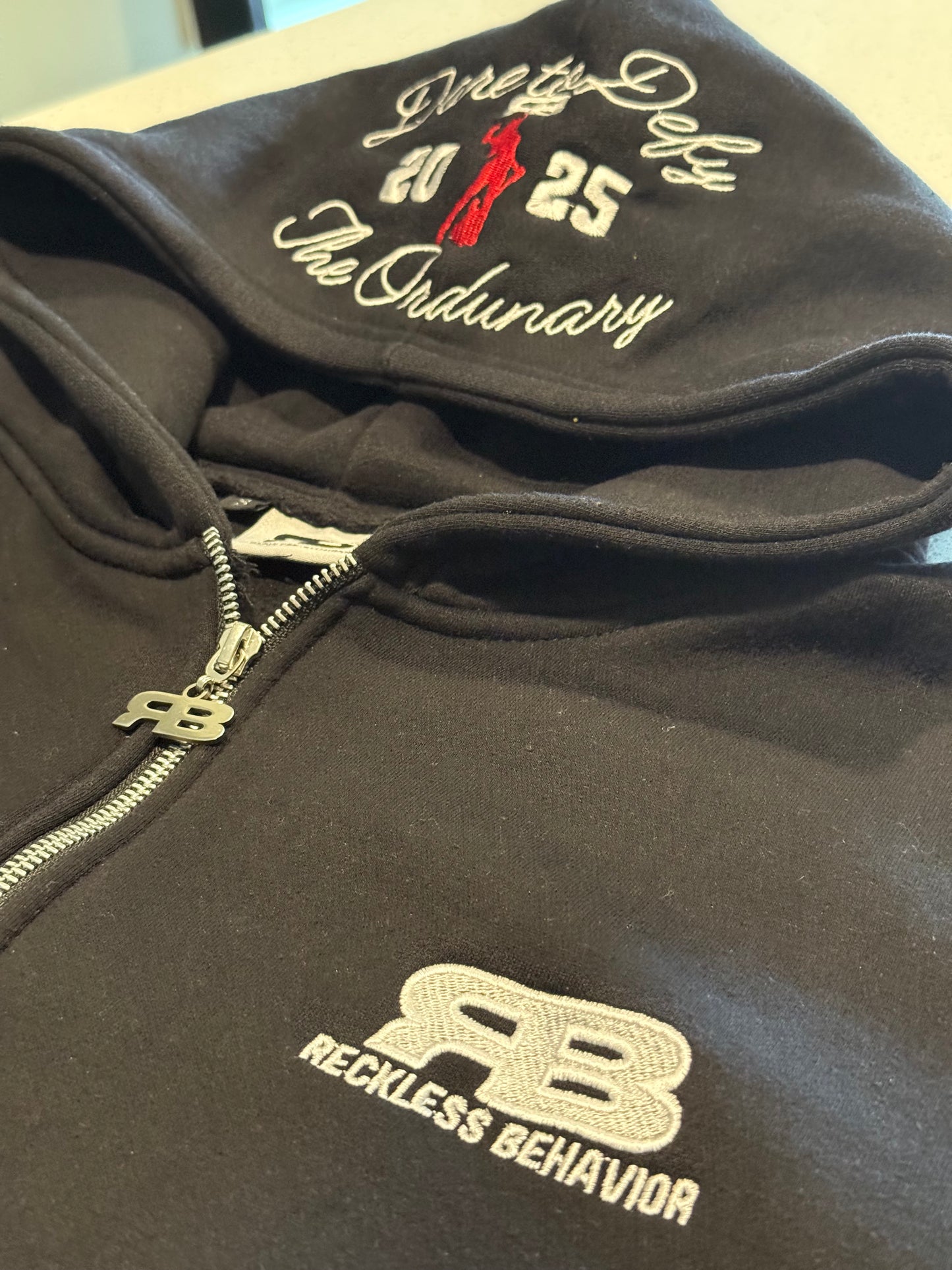 Blackberry Heat Zip-Up Hoodie