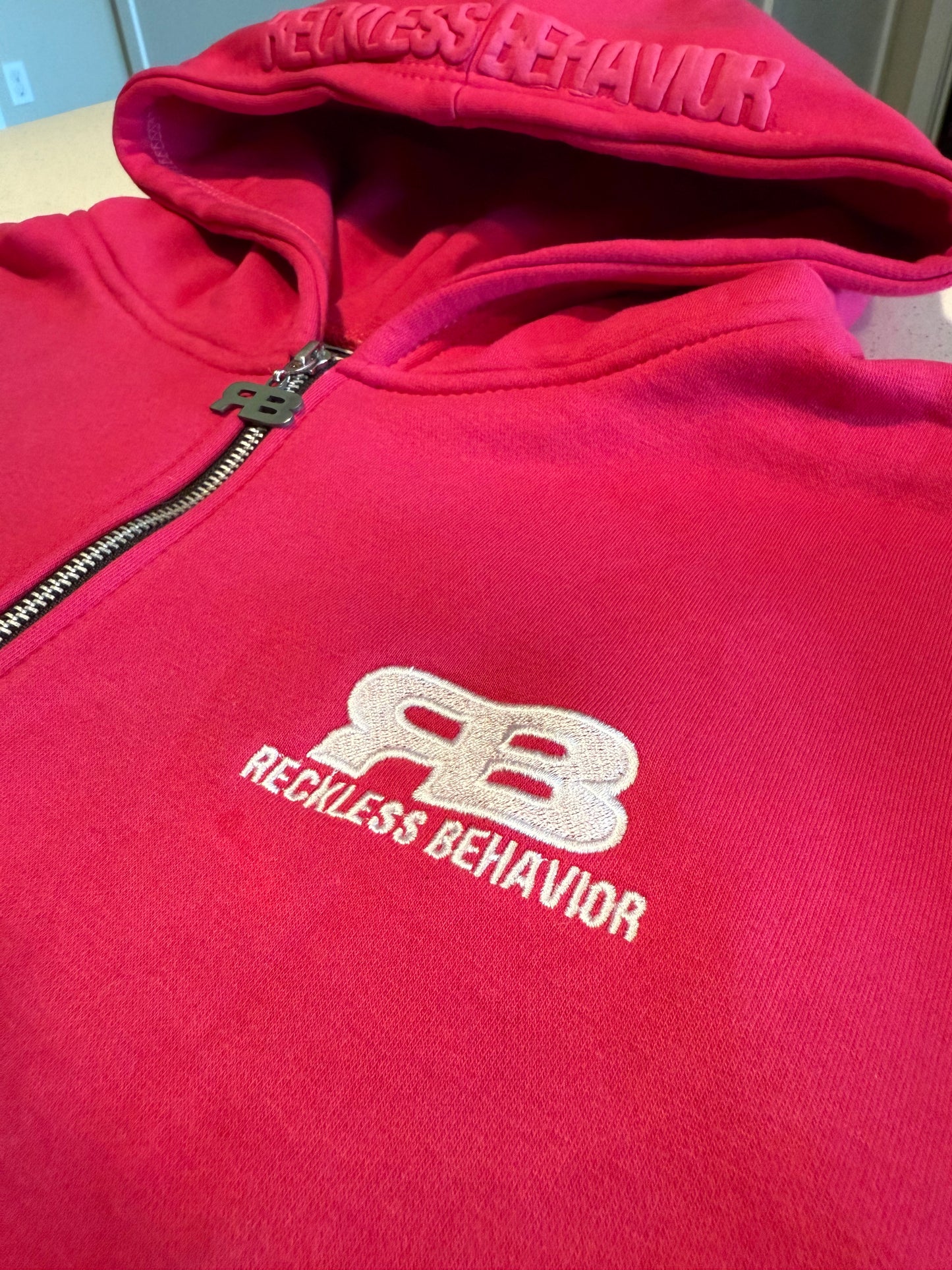 Strawberry Daiquiri Zip-Up Hoodie