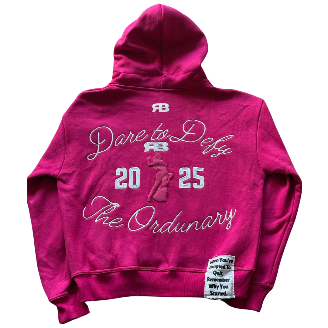 Strawberry Daiquiri Zip-Up Hoodie