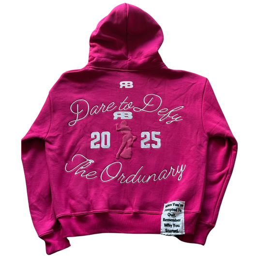 Strawberry Daiquiri Zip-Up Hoodie