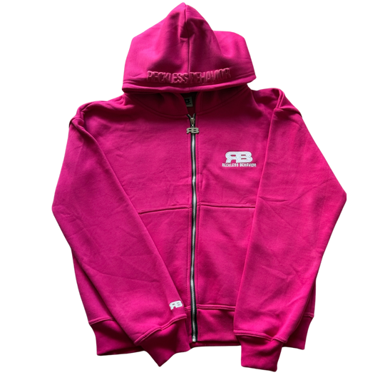 Strawberry Daiquiri Zip-Up Hoodie